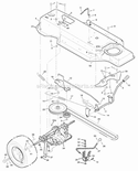 Part Location Diagram of 91825E701 Murray Bracket, Guide